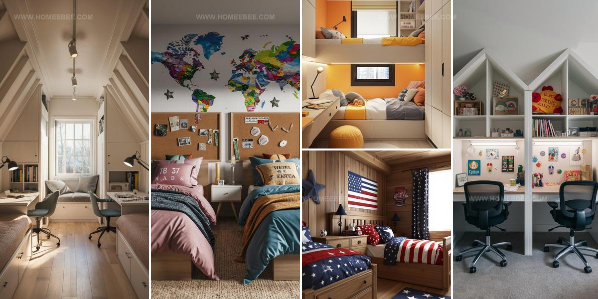 8764388 Shared Bedroom For Kids