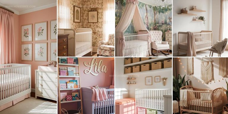 4390644 Modern Girls Nursery Ideas