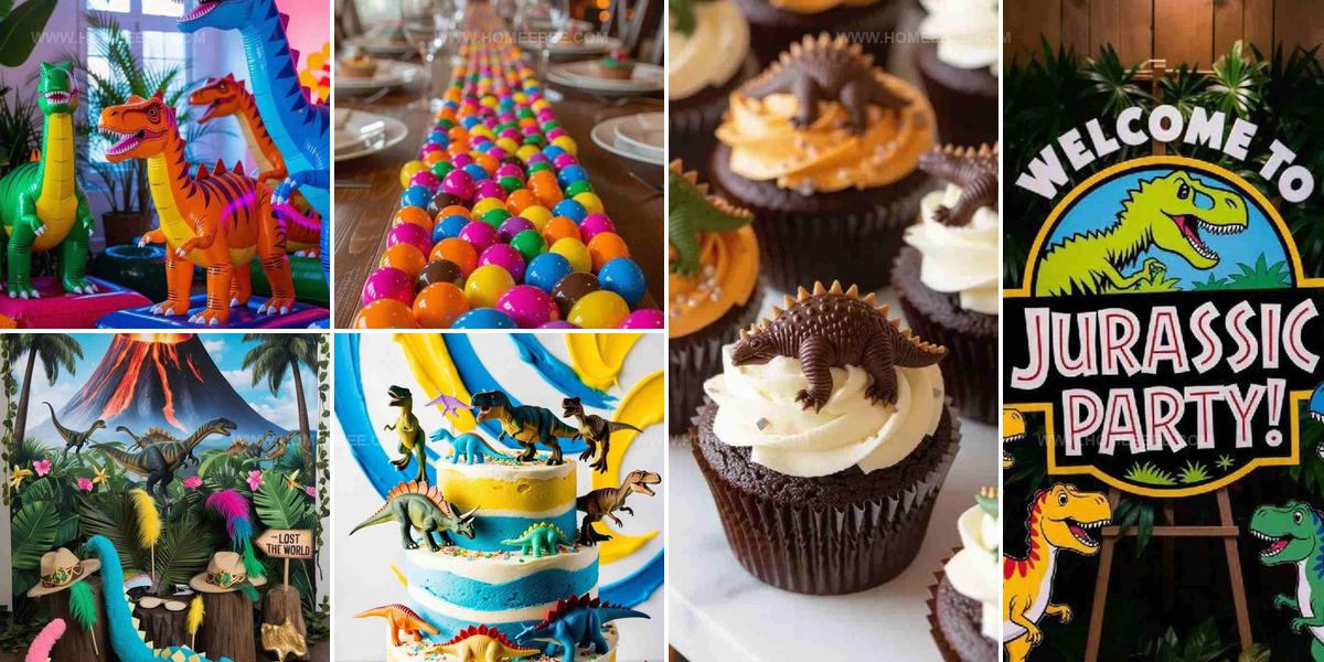 8992835 Dinosaur Birthday Decorations Ideas