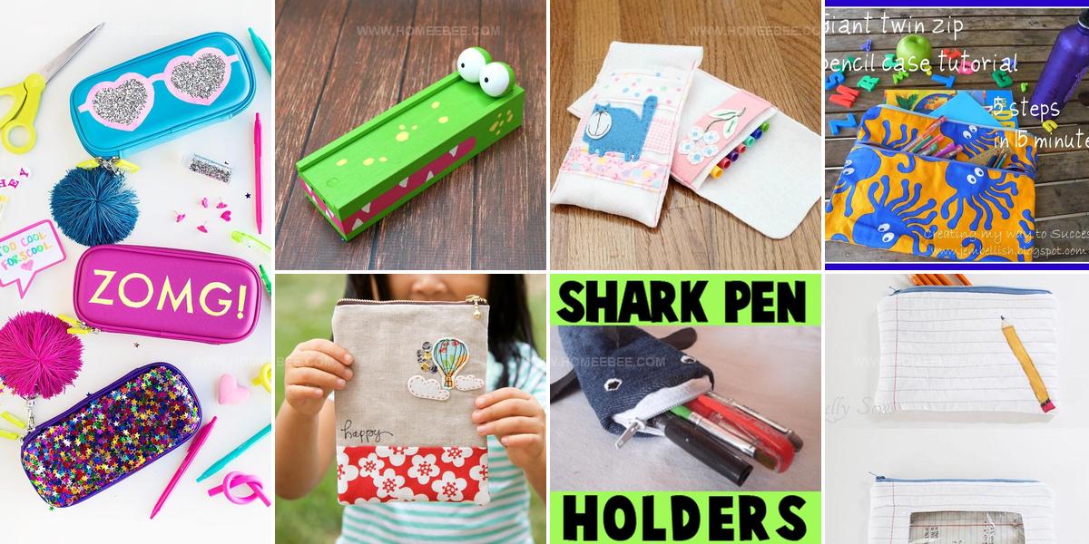 6721240 DIY Kids Pencil Case Ideas