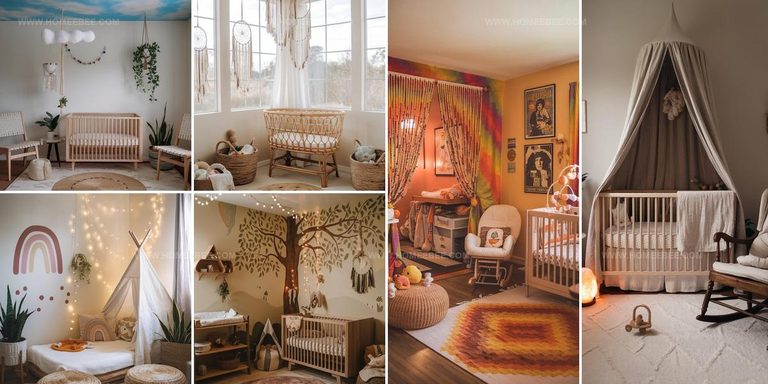 8801194 Hippie Nursery Interior Ideas
