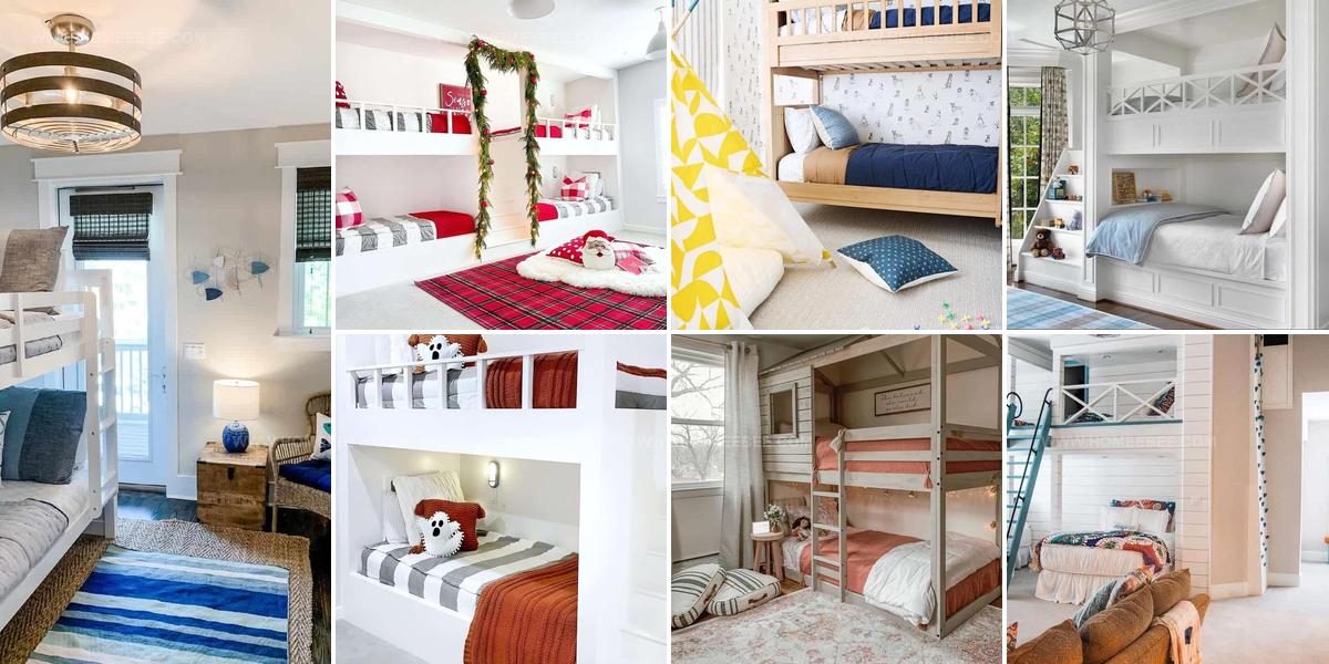 2922220 Girls Bedroom Bunk Bed Ideas for Stylish Spaces