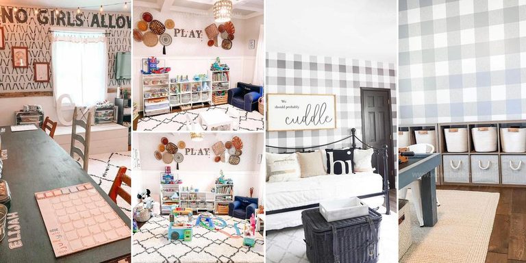 7625542 Playroom Wallpaper Ideas With Cheerful Patterns
