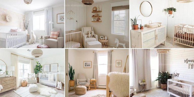 4096325 Neutral Nursery Decor Styling