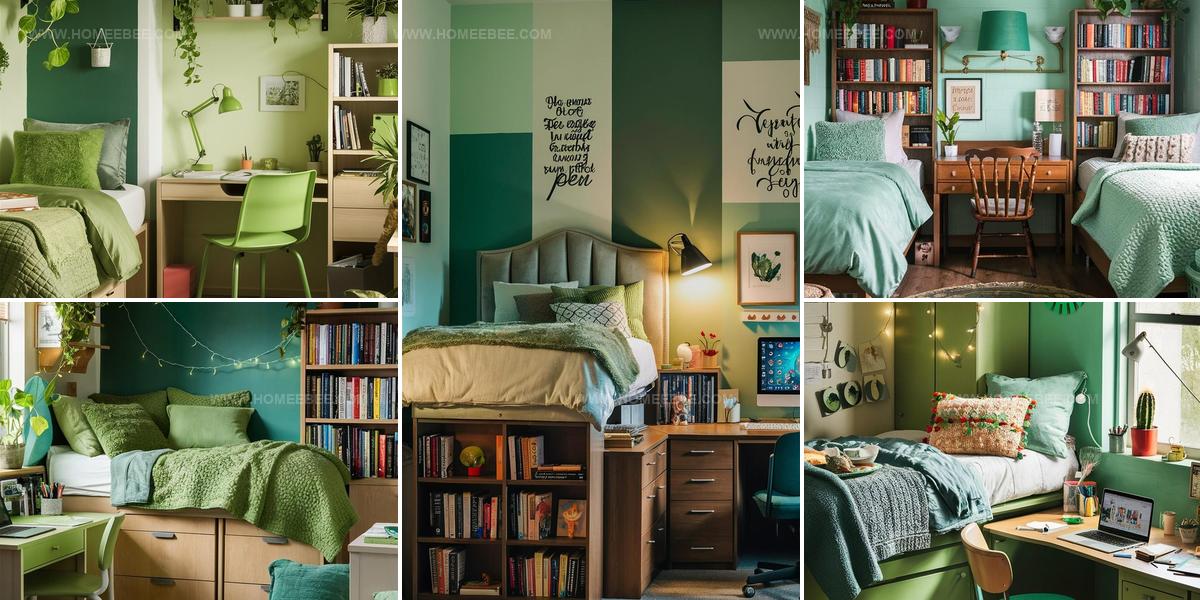 6529775 Green Dorm Room Ideas