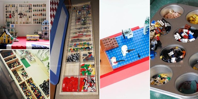 3812011 DIY Lego Storage Ideas