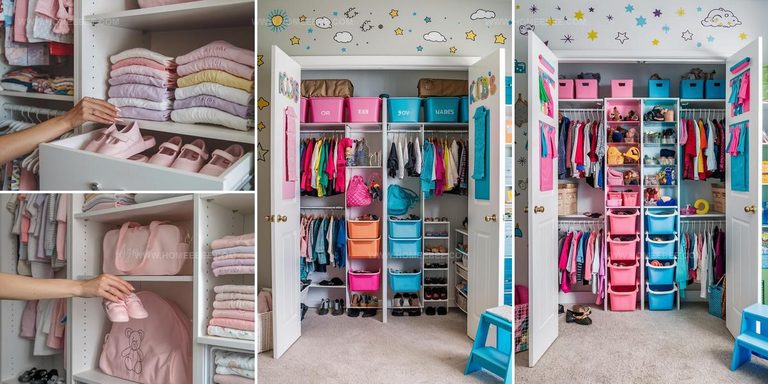 7688115 Kids Closet Organization Ideas