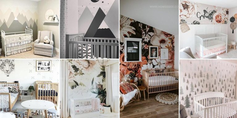 7405684 Nursery Mural Ideas With Sweet Artistic Charm