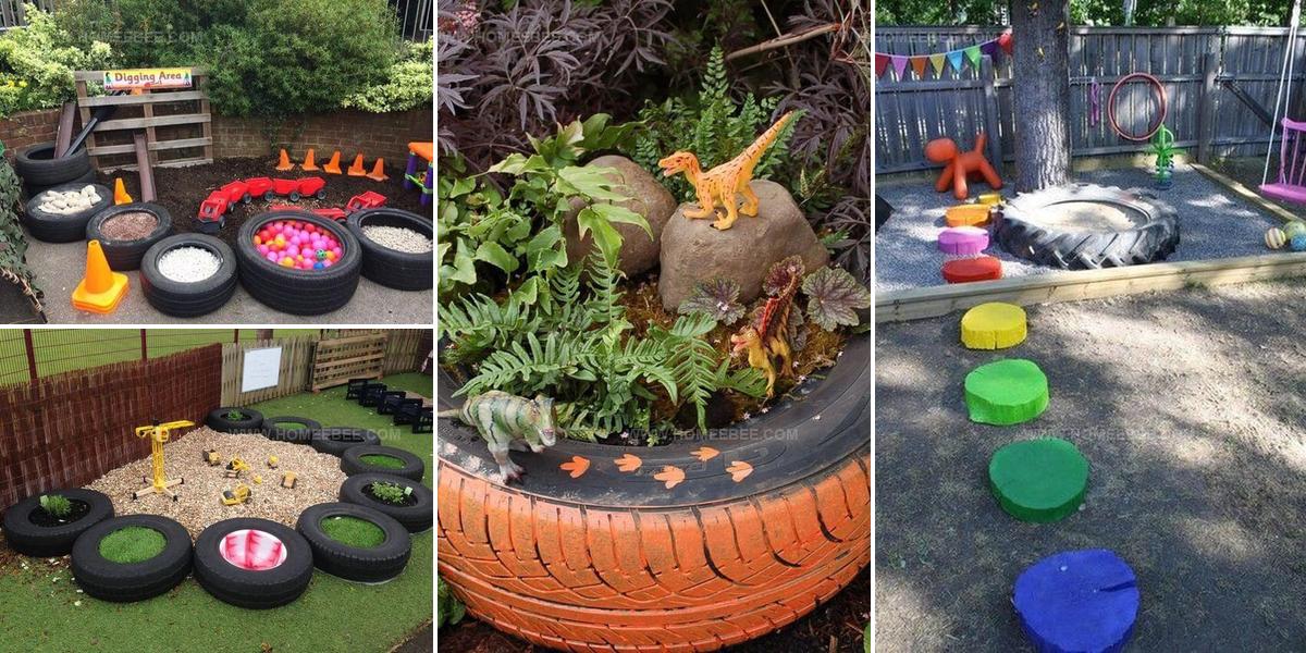4038167 Old Tire Kids Play Ideas