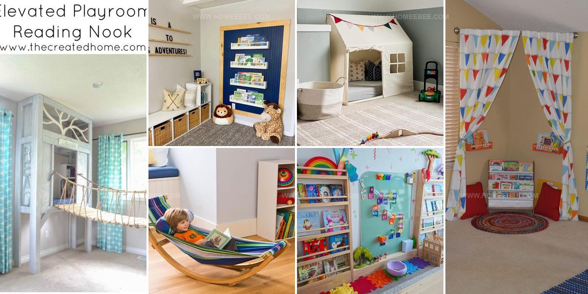 8859753 Playroom Reading Nook Ideas for Cozy Moments