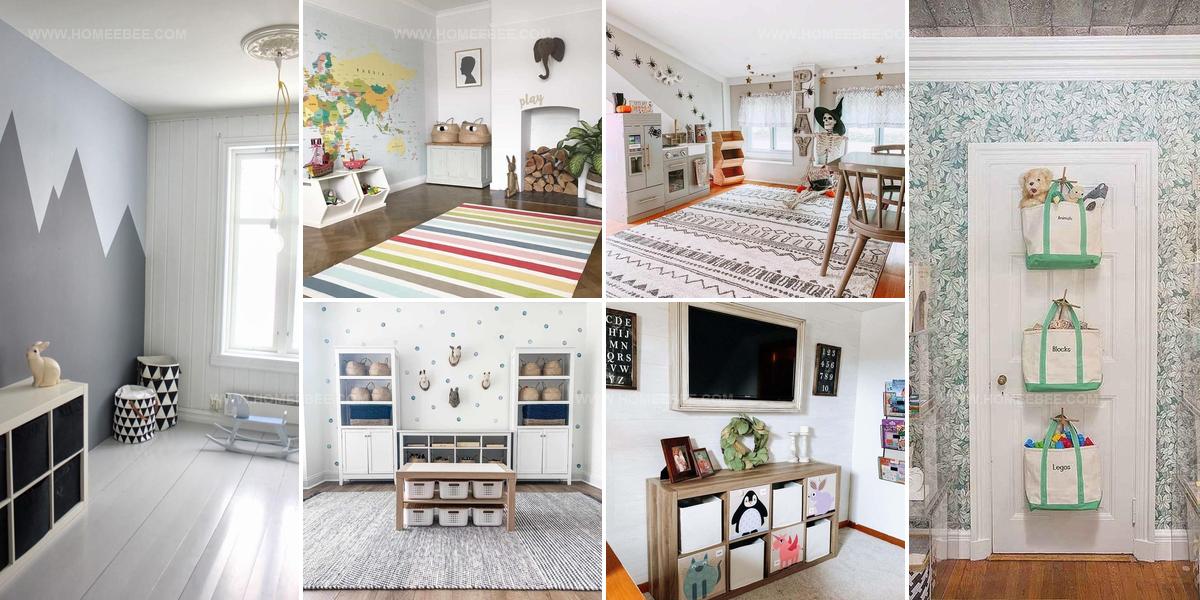 3027180 Playroom Storage Ideas That Keep Toys Neat