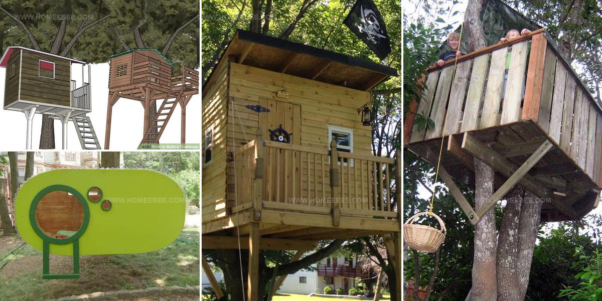 4067845 DIY Tree House Plans