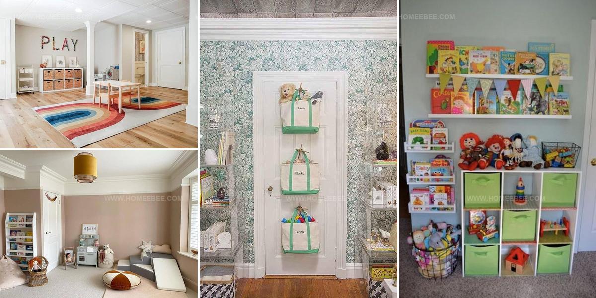 4130550 Playroom Organization Ideas for a Tidy Space