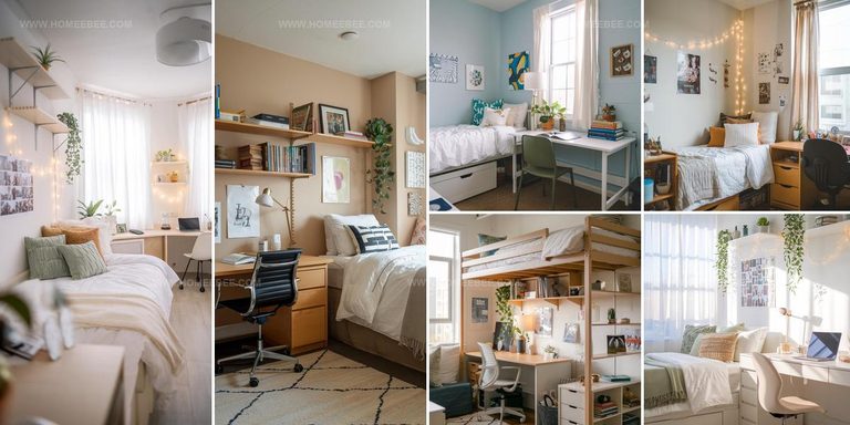 7542696 College Dorm Room Minimalist Decor Ideas