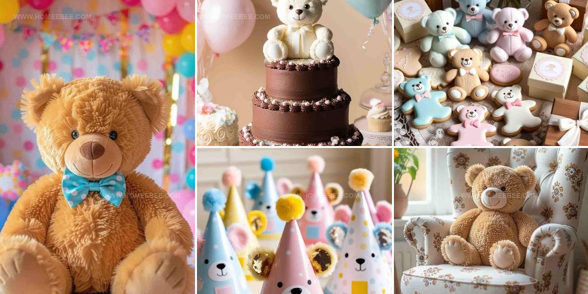 7564863 Teddy Bear Baby Shower Decorations Ideas