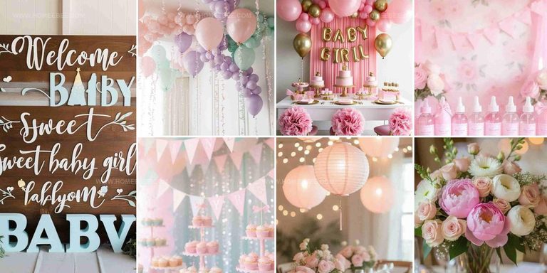 3699714 Baby Girl Shower Decorations Ideas
