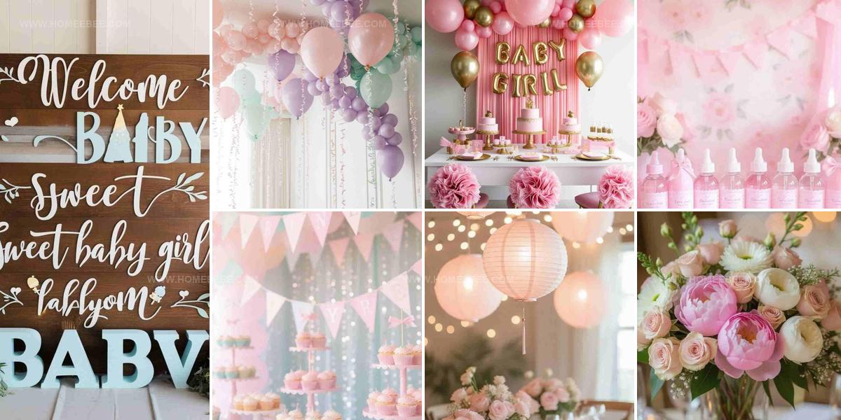 3699714 Baby Girl Shower Decorations Ideas