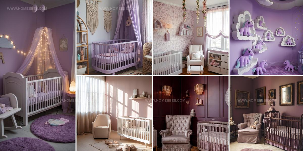 5907025 Purple Nursery Interior Designs