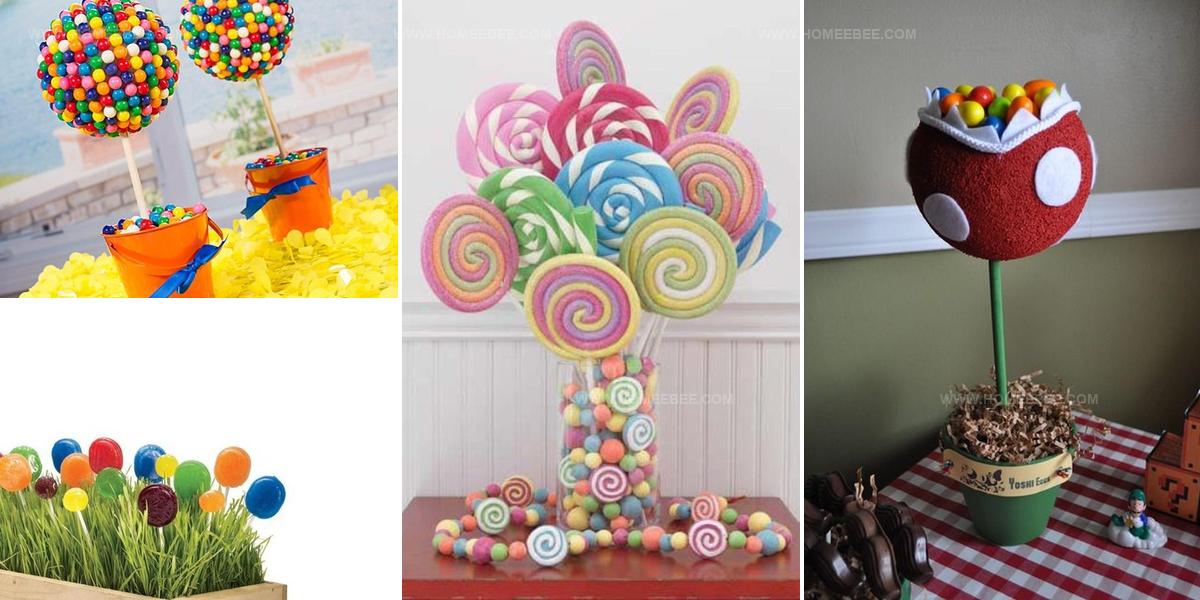 7679968 Kids Party Candy Centerpieces