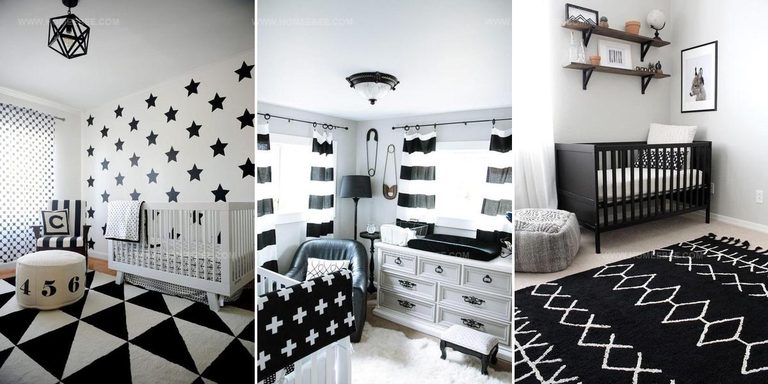 7660882 Black and White Nursery Decor Ideas