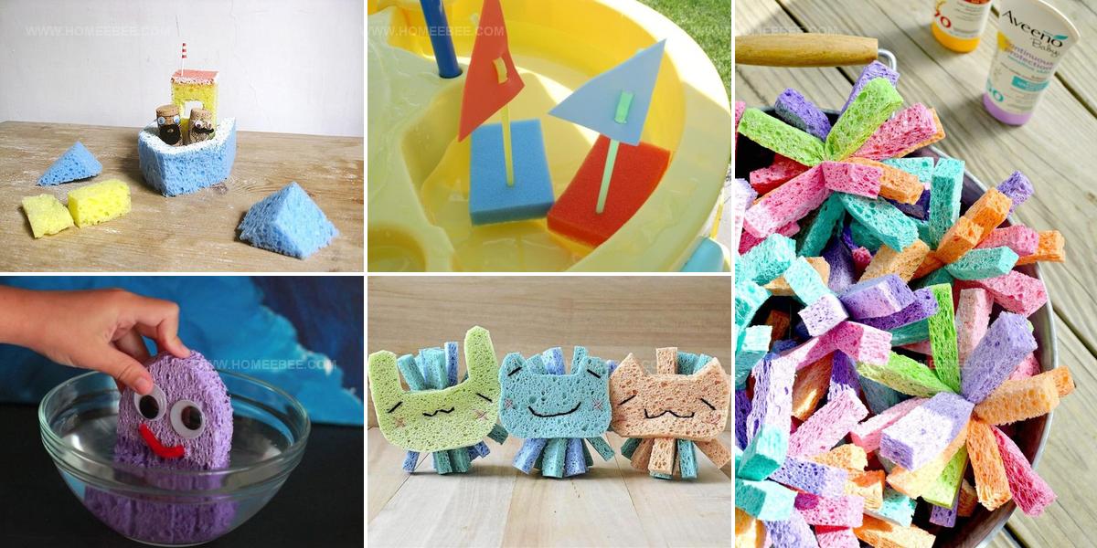 9709897 DIY Kids Sponge Toys
