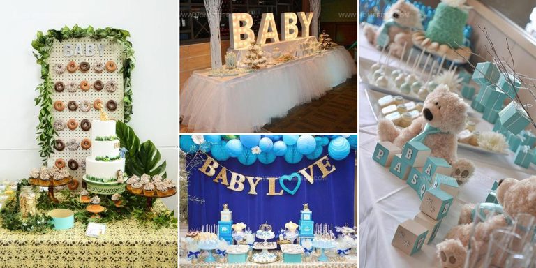 7427691 Baby Shower Dessert Table Decor Ideas