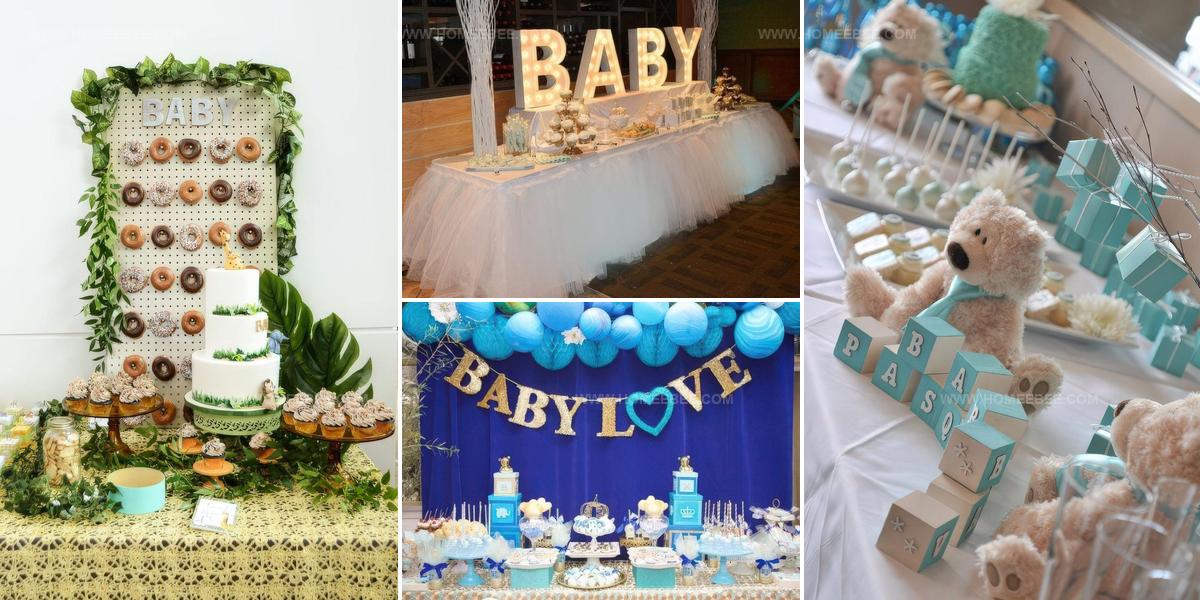 7427691 Baby Shower Dessert Table Decor Ideas
