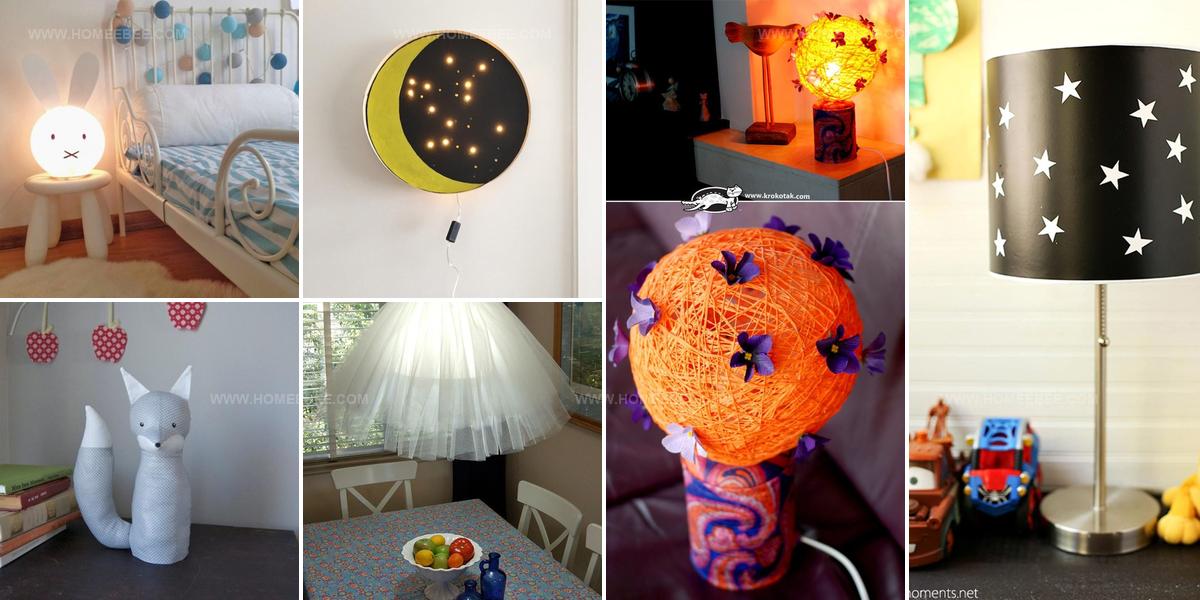 6805442 DIY Kids Room Lamps And Lights