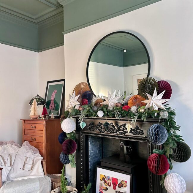 A Playful & Colorful Holiday Display