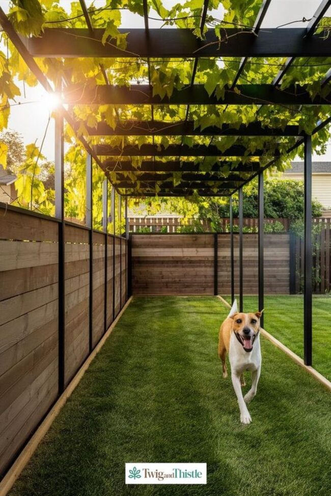 Chic Canopy for Dog Kennels