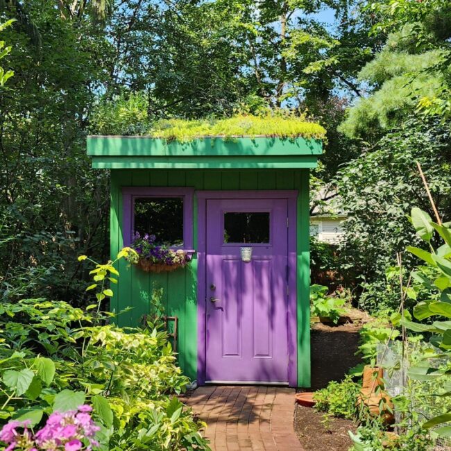 Lively Garden Shed Featuring Eco Roof