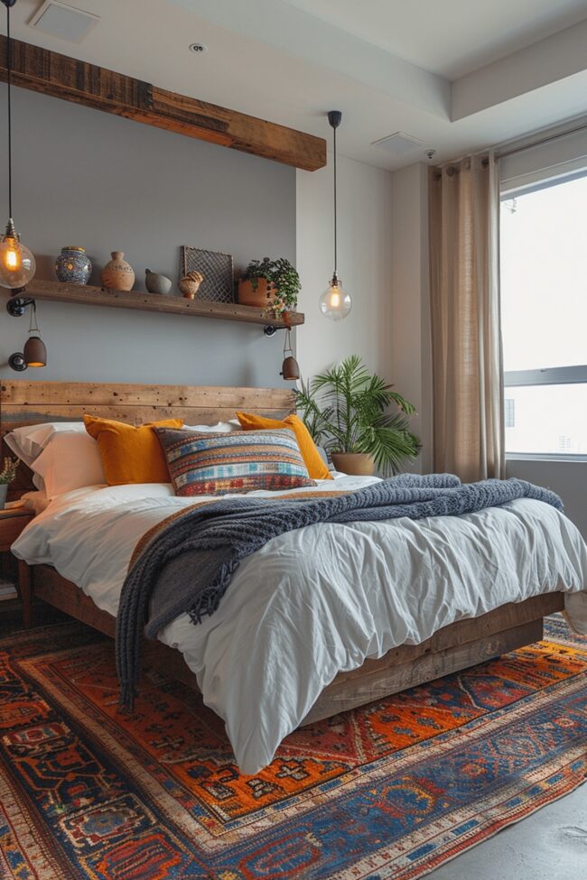 Eclectic Industrial Style Blend