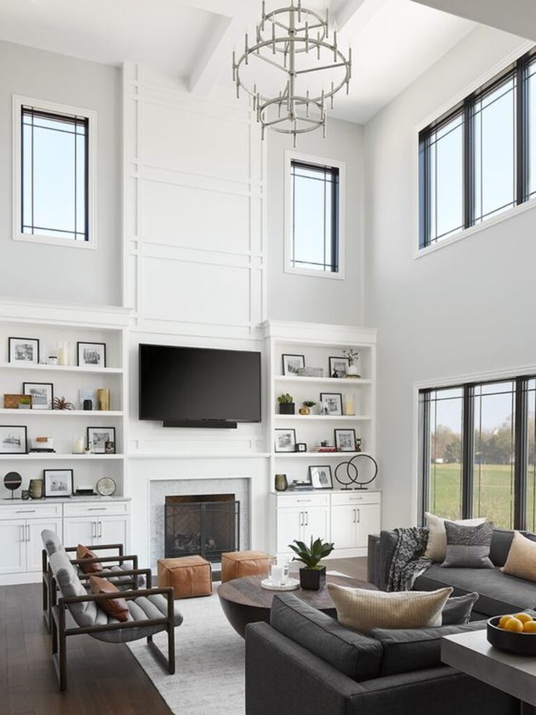 32 Decorating Ideas for High Ceilings to Enhance Your Space - Homee Bee