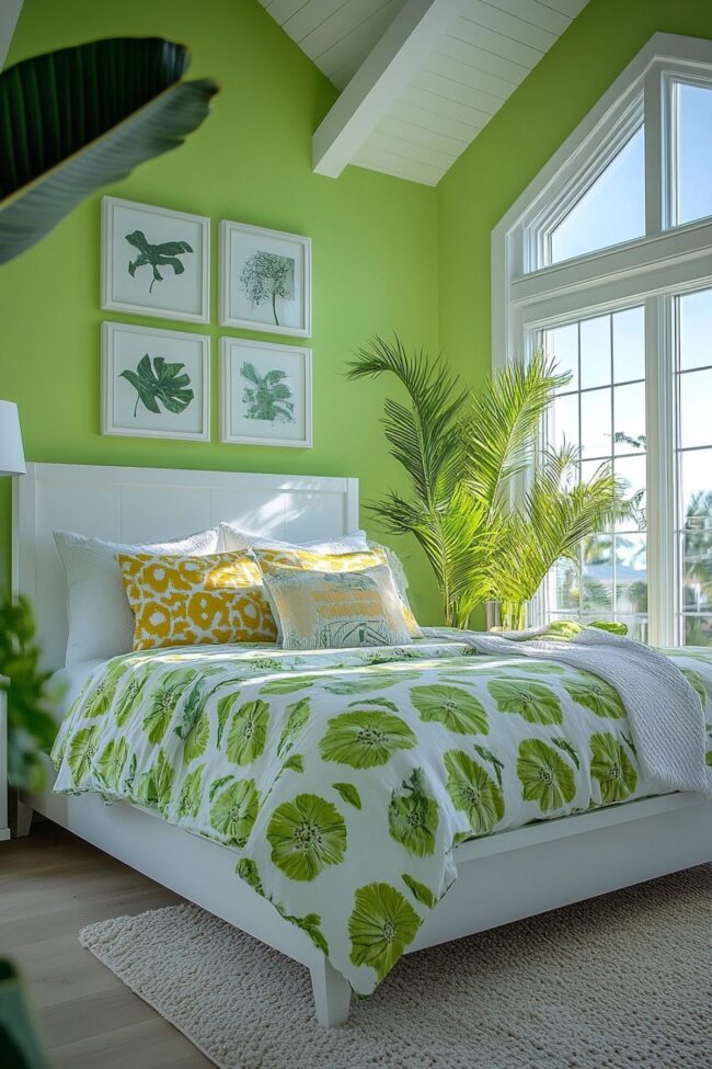Fresh Apple-Inspired Loft Design Ideas