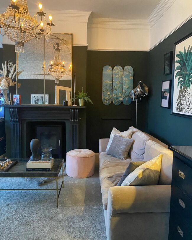 Victorian Grandeur with Dramatic Flair