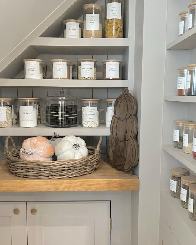 Space-Saving Under-Stair Pantry