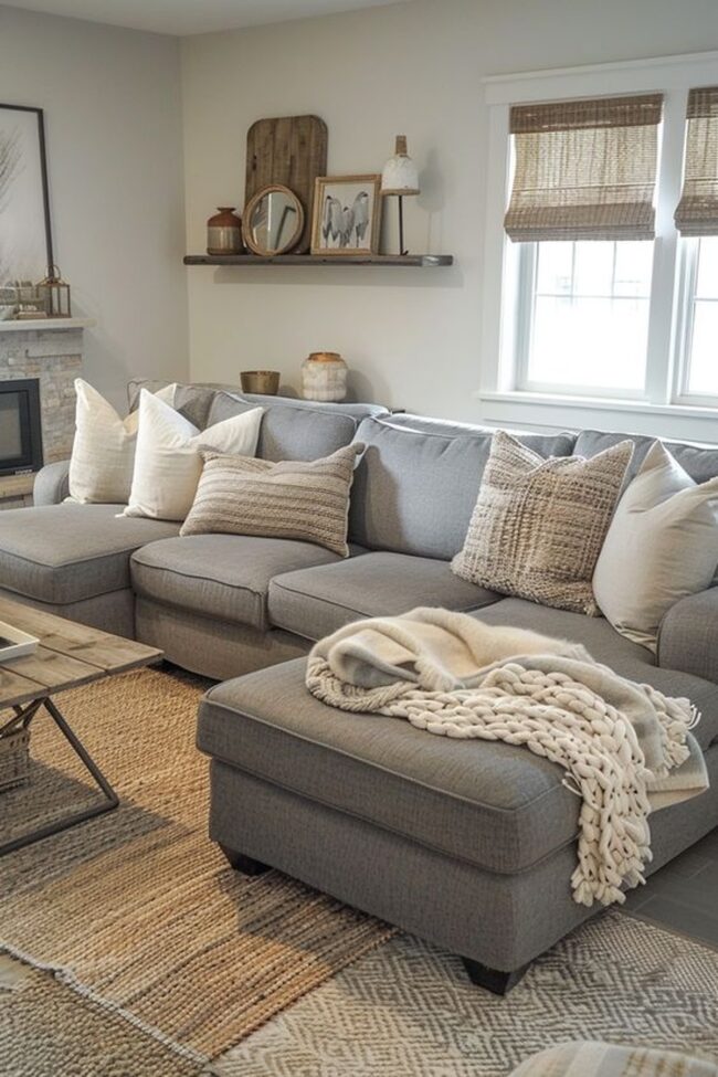 Rustic Warmth with Inviting Textural Depth