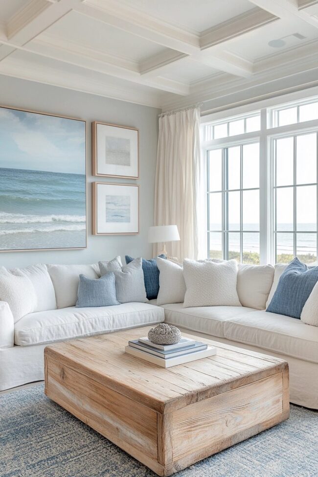 Coastal Retreat with Ocean-Inspired Hues