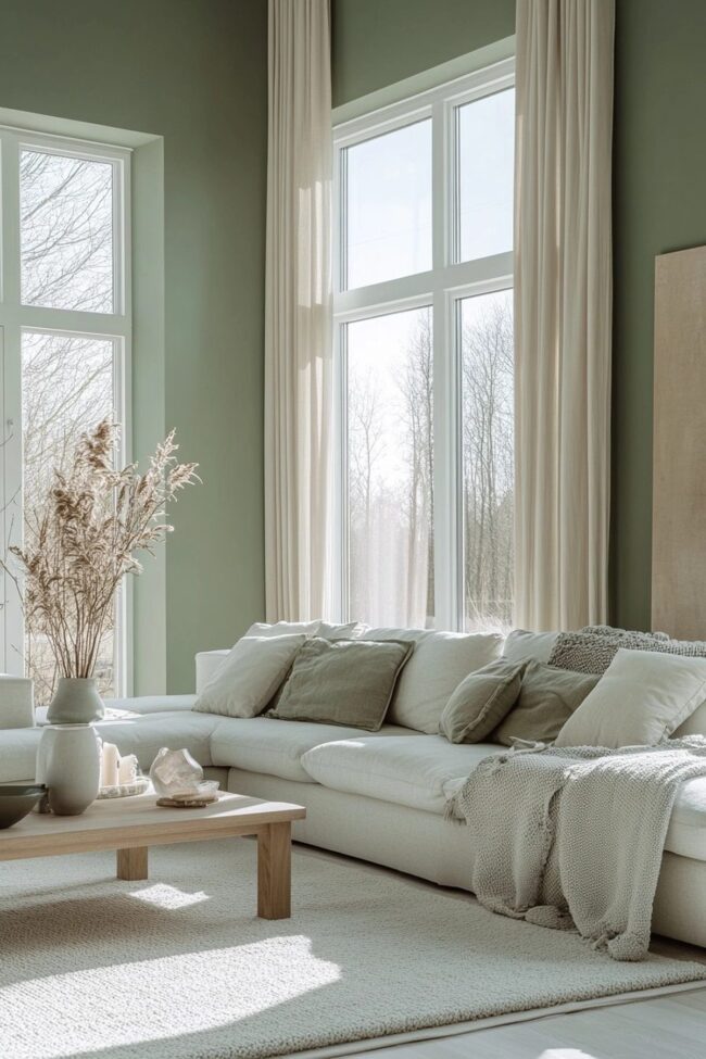 Soft Tones and Plush Comfort Living Room
