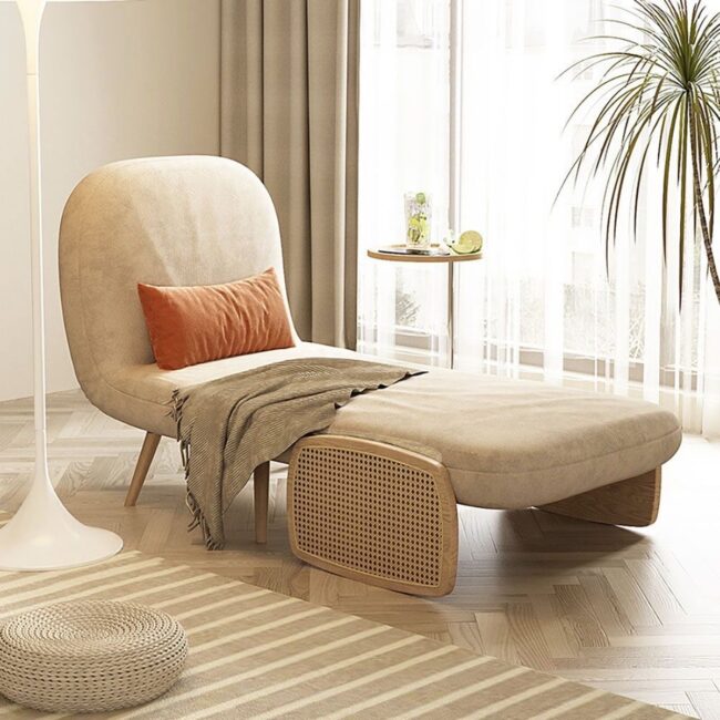 Curved Comfort in a Modern Daybed