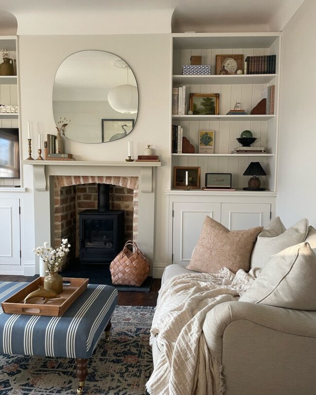 Victorian Charm with Subtle Neutral Tones