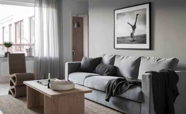 Nordic Calm with Grey Sofa Style