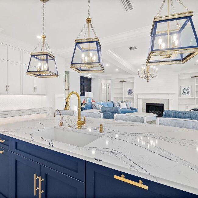 Coastal Inspirations in Navy and White