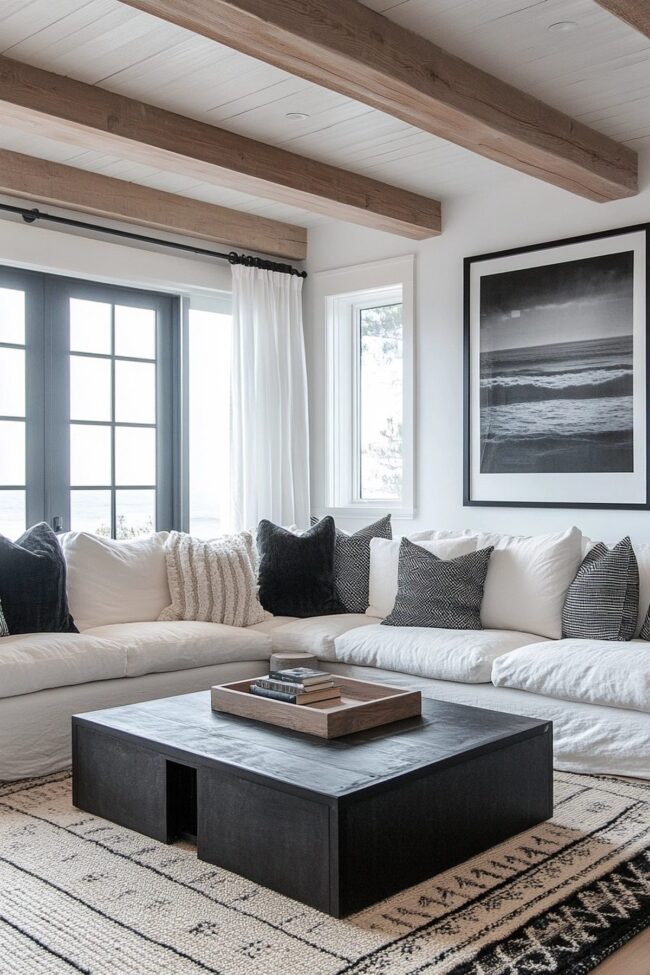 Neutral Minimalism with Textured Comfort