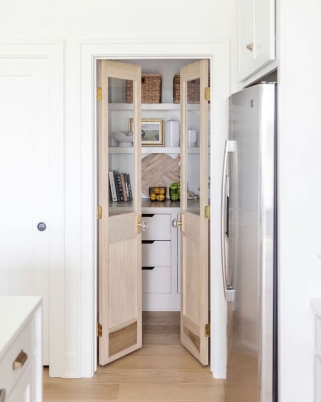 Stylish Bi-Fold Doors for Pantries