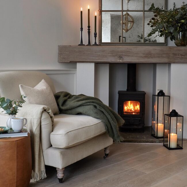 Evergreen Harmony with Natural Elements