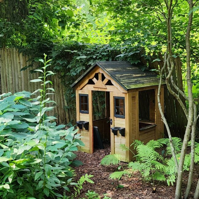 Charming Rustic Shed for Creative Spaces