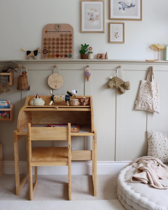 A Warm Hearth in a Study