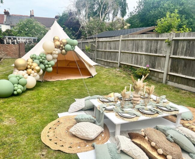 Charming Boho Retreat in a Tent