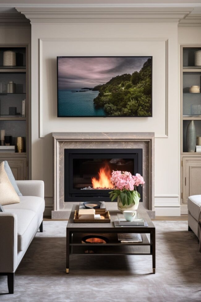 Opulent Stone Surround Design